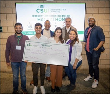 2023 Community+Innovation+Technology Hackathon Winning Team