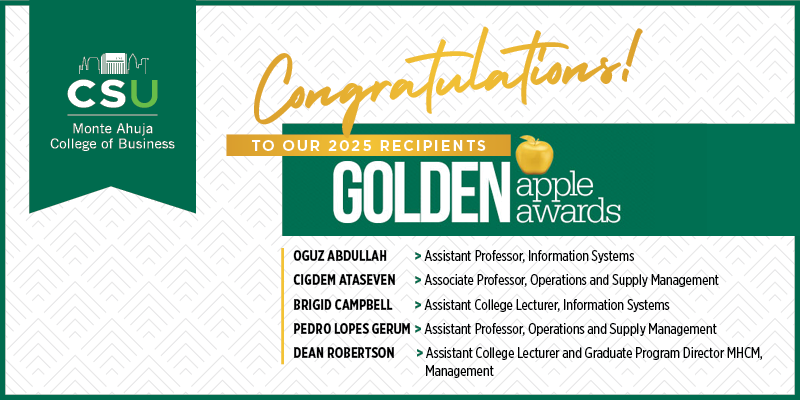 2025 Golden Apple Award Winners