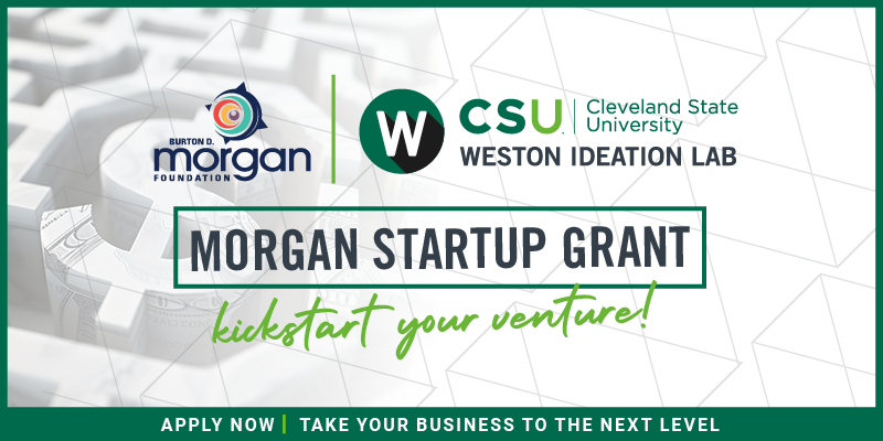 Morgan Startup Grant Graphic