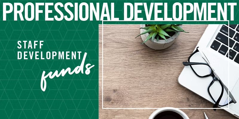 Staff Development Funds graphic