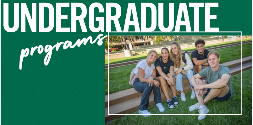 Students posing Undergraduate Degree Programs