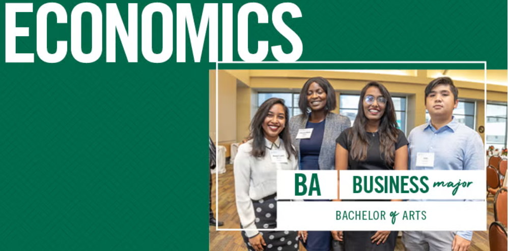 Graphic for Economics Major page