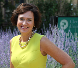 Daria Roebek on CSU's campus