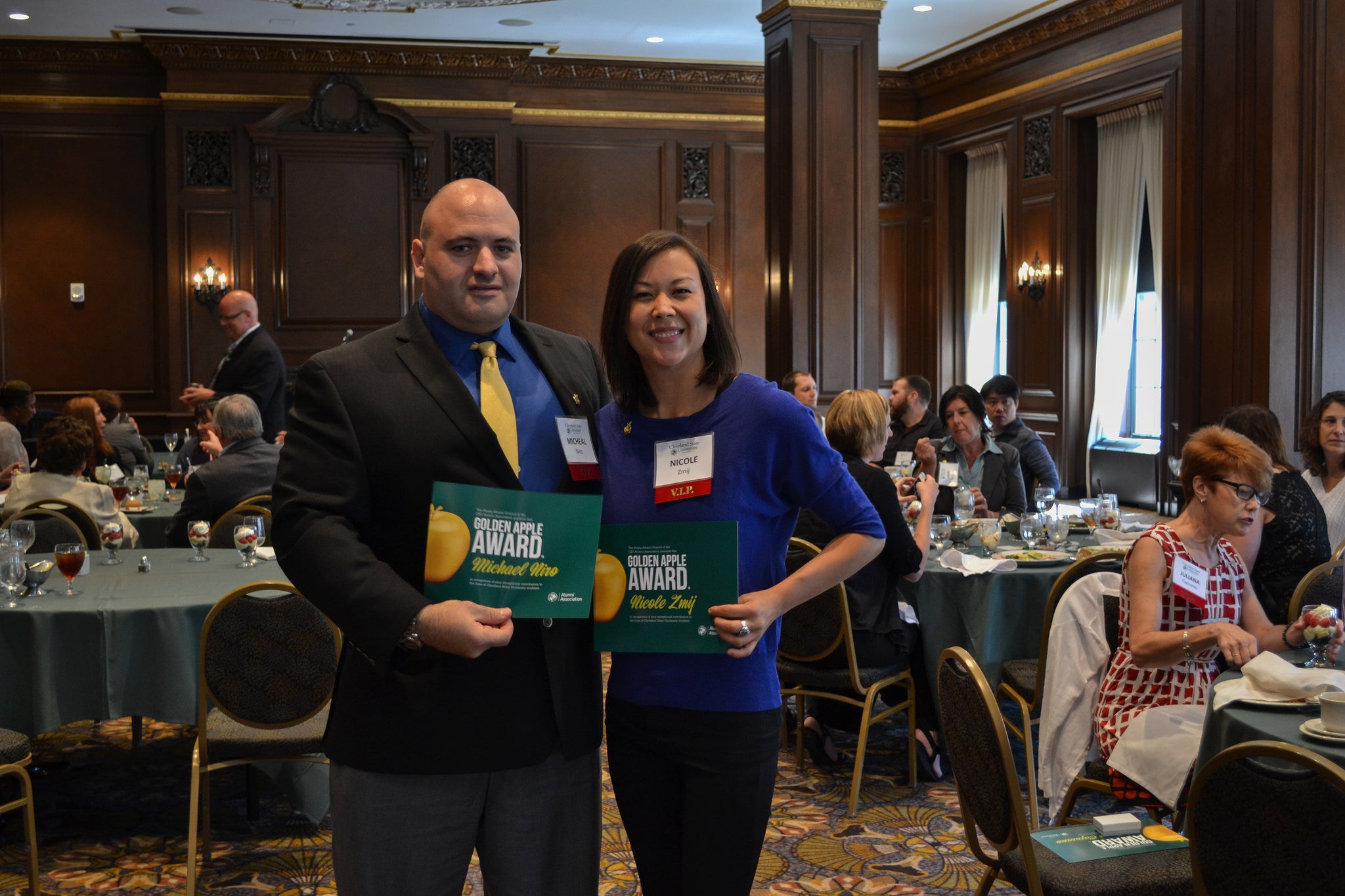 Golden Apple Awards 2015: Michael Niro and Niki Zmij