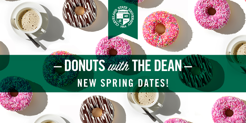 Donuts With The Dean - New Spring Dates