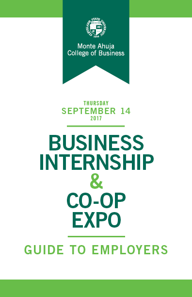 Business Internship & Co-op Expo 2017 Guide to Employers
