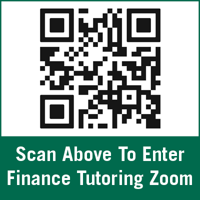 Finance Tutoring Zoom Room - QR Code