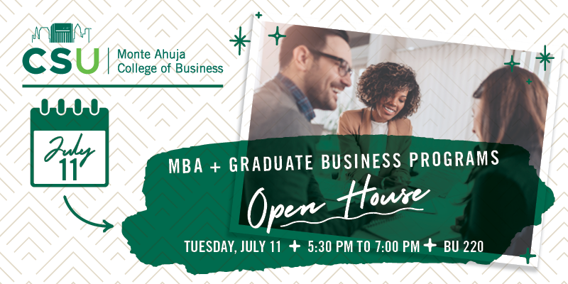 MBA & Graduate Business Programs Open House - July 11, 2023