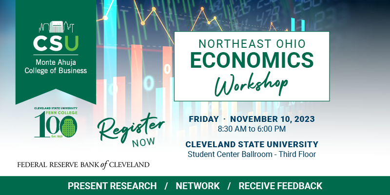NE Ohio Economics Workshop Program