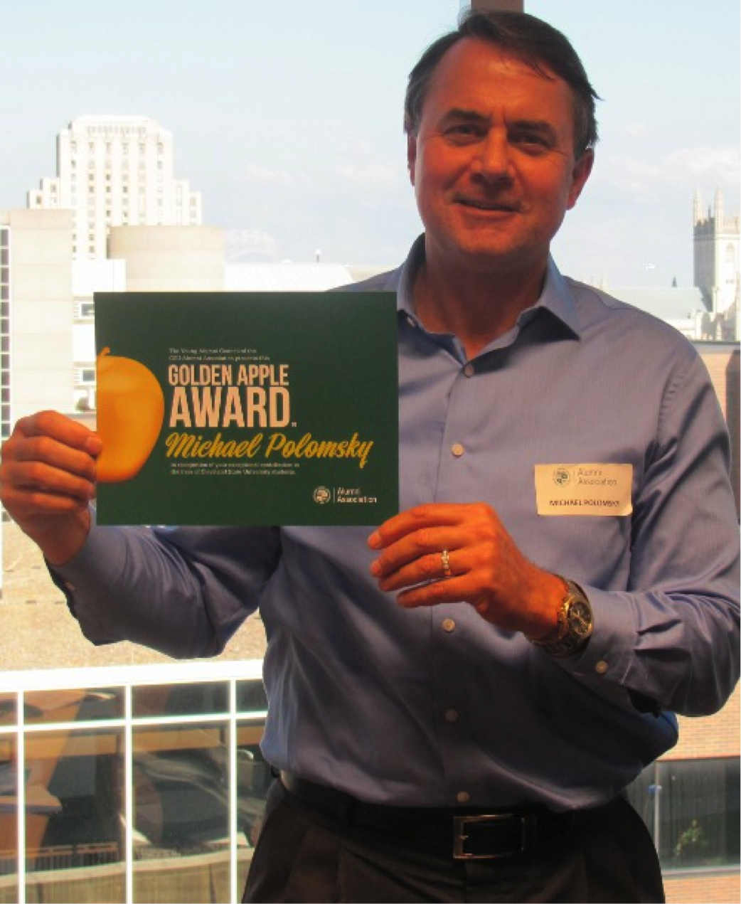 Dr. Michael Polomsky-Golden Apple Award 