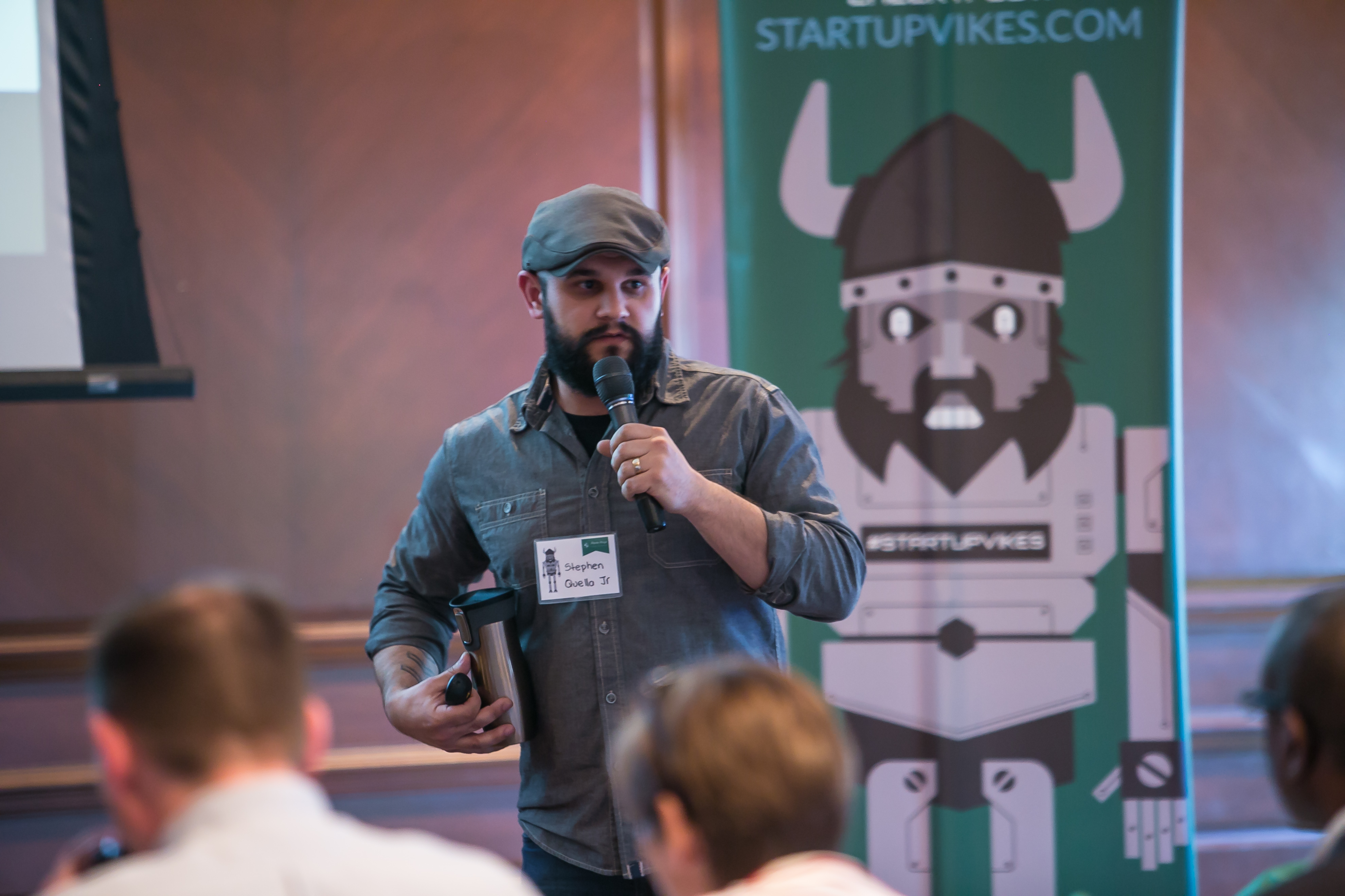 Stephen Quella - Presenting at Startup Vikes 2015