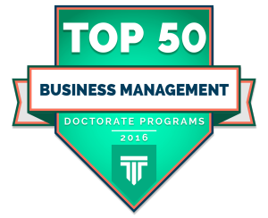 Top 50 Doctorate in Business Management Degree Programs 2016