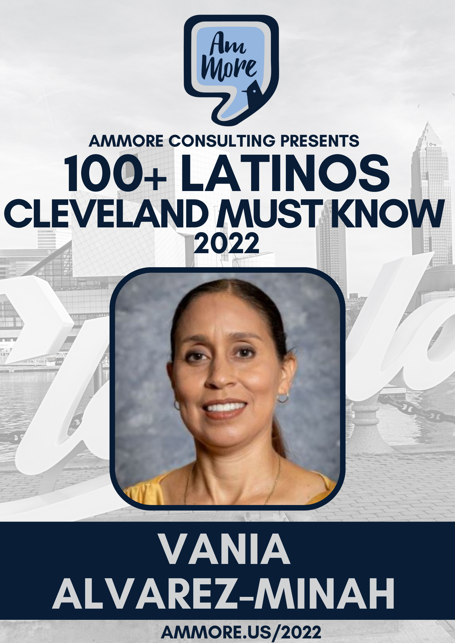 Vania Alvarez Minah - 100+ Latinos - Cleveland