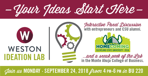 Weston Ideation Lab - Your Ideas Start Here Homecoming 2018 Event