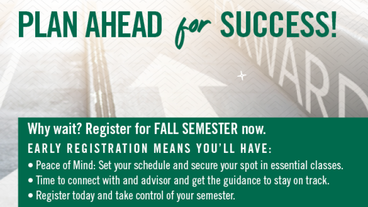 Plan for fall 2025