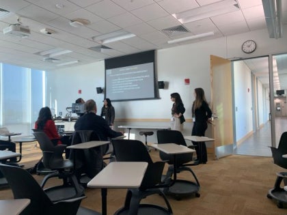 CSU Team presenting 