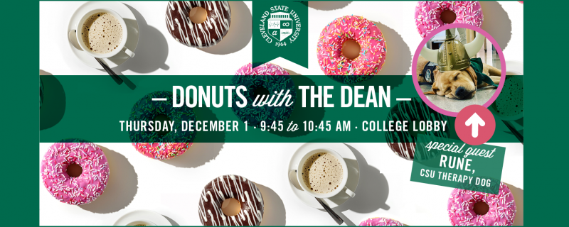 Donuts with the Dean December 1, 2022
