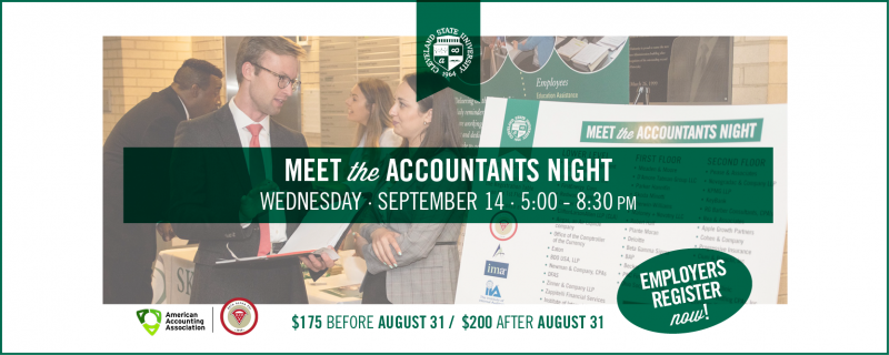Meet The Accountants Night 2022 - Employers Register