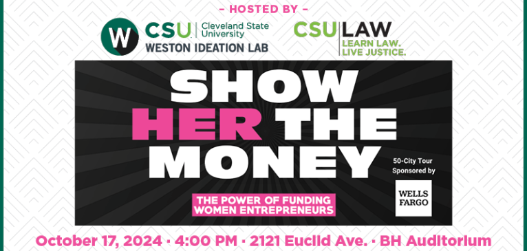 Show her the money event flier